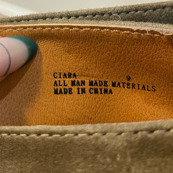 Green chunky heels - Picture 2 of 3